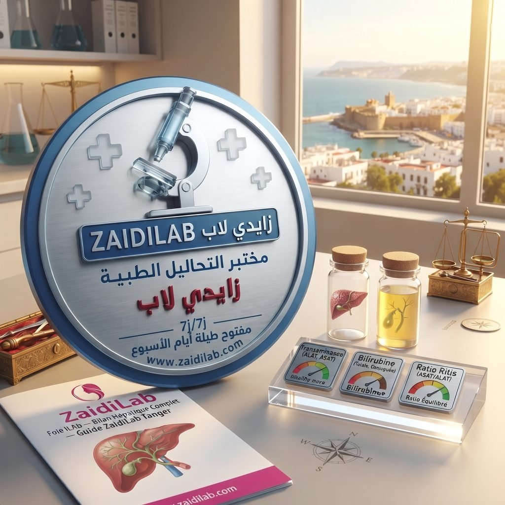 Bilan Hépatique : transaminases, bilirubine et foie — Guide complet ZaidiLab Tanger